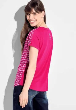 Cecil Trikoopaidat Ja Colleget*t-paita 321126 25597 Pinkki