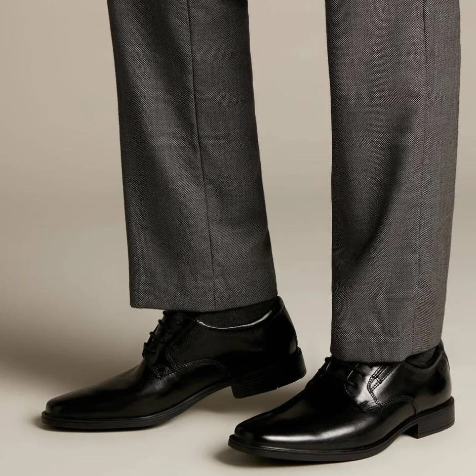 Clarks Pukukengät*pukukengät Tilden Plain Black