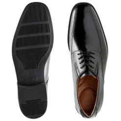Clarks Pukukengät*Pukukenkä Tilden Walk 26110310 Black leather