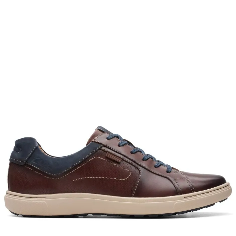 Clarks Tennarit Ja Sneakerit*tennarit Mapstone Lace Mahogany Leather