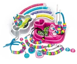 Clementoni Nuket Ja Kotileikki*korusetti Crazy Chic Rainbow Bracelets
