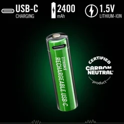 Coast Paristot|Lamput Ja Valaisintarvikkeet*paristo AA USB-C 1.5V 4 kpl sis. latauskaapelin