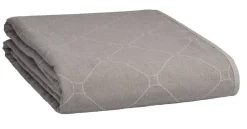 Create Home Sisustustekstiilit*Aamu päiväpeite 2-puoleinen 180x260cm harmaa/l.valkoinen