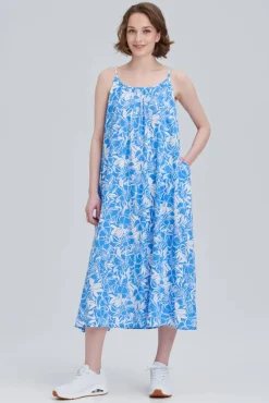 Create Vapaa-Ajan Mekot*mekko Vera Blue-White /Sinivalkoinen