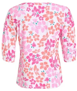 Create Trikoopaidat Ja Colleget*paita Anja White /Pink
