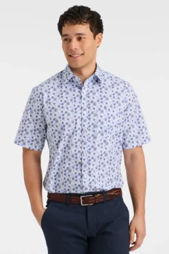 Create Kauluspaidat*paita Philip SS Modern fit White - valkoinen