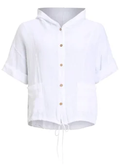 Create Jakut, Bleiserit Ja Farkkutakit*pellavajakku 551464 White / Valkoinen