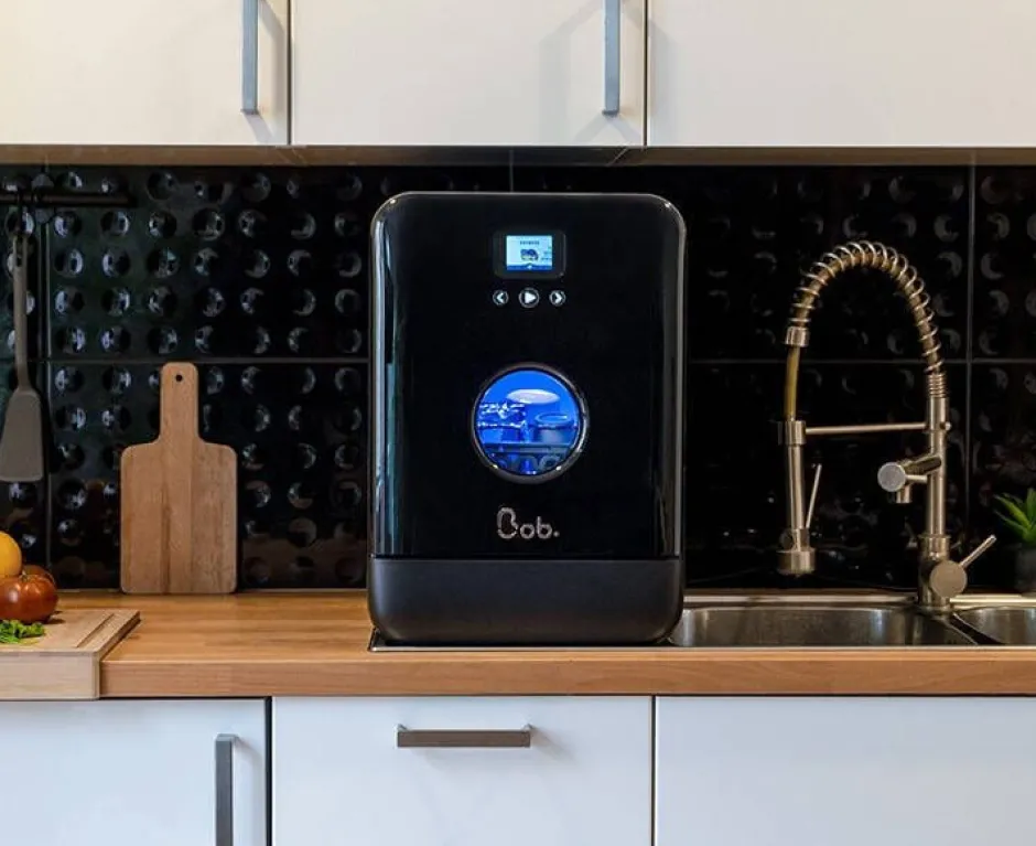 Daan Tech Astianpesu*pöytäastianpesukone Bob musta kiilto