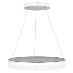 Design by Gru00f6nlund Sisustusvalaisimet*Design by Grönlund Acoustic Circulo 60 kattovalaisin vaaleanharmaa 4000K