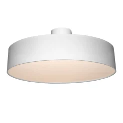 Design by Gru00f6nlund Sisustusvalaisimet*Design by Grönlund Basic Low 45 plafondi, valkoinen sintsikangas