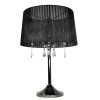 Design by Gru00f6nlund Sisustusvalaisimet*Design by Grönlund Crystal pöytävalaisin musta/mustakromi