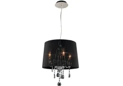 Design by Gru00f6nlund Sisustusvalaisimet*Design by Grönlund Crystal kattovalaisin pieni musta