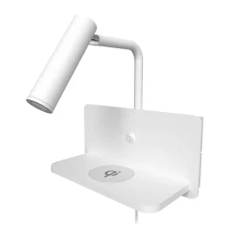 Design by Gru00f6nlund Sisustusvalaisimet*Design by Grönlund Davos USB seinävalaisin valkoinen