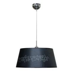 Design by Gru00f6nlund Sisustusvalaisimet*Design by Grönlund kattovalaisin Nizza musta ornamentti
