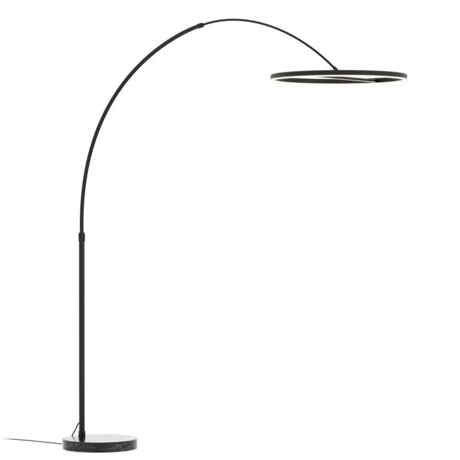 Design by Gru00f6nlund Sisustusvalaisimet*Design by Grönlund lattiavalaisin Lounge LED musta
