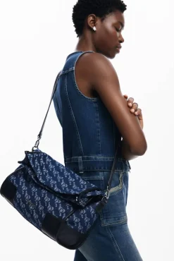 Desigual Laukut Ja Kassit*denimlaukku 24WAXA38 5008 Denim