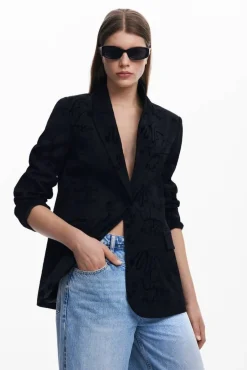 Desigual Jakut, Bleiserit Ja Farkkutakit*jakku 25SWEW22 2000 musta
