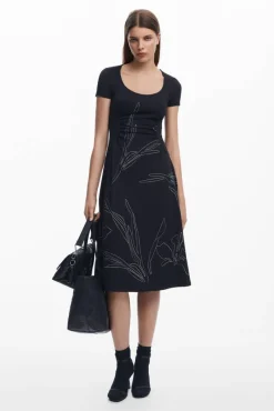 Desigual Vapaa-Ajan Mekot*mekko 25SWVK03 2000 musta