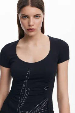 Desigual Vapaa-Ajan Mekot*mekko 25SWVK03 2000 musta
