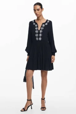 Desigual Vapaa-Ajan Mekot*mekko 24WWVW64 2000 musta