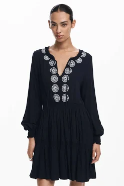 Desigual Vapaa-Ajan Mekot*mekko 24WWVW64 2000 musta