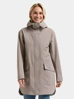 Didriksons Kevät- Ja Syystakit*takki Gwen parka F04 Ash brown