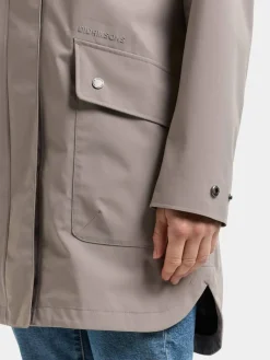 Didriksons Kevät- Ja Syystakit*takki Gwen parka F04 Ash brown
