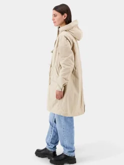 Didriksons Kevät- Ja Syystakit*takki Helen w parka 569 Vaalea beige