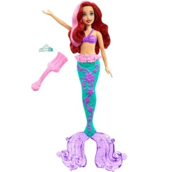 Disney Princess Nuket Ja Kotileikki*Hyper Hair Feature Ariel nukke