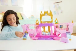 Disney Princess Nuket Ja Kotileikki*leikkisetti vaunut & linna