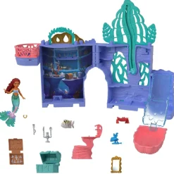 Disney Princess Nuket Ja Kotileikki*Little Mermaid Ariel'S Grotto leikkisetti