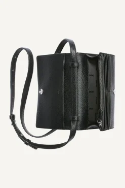 DKNY Laukut Ja Kassit*olkalaukku Etta Wallet On A String BSV BSV Black silver