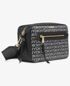 DKNY Laukut Ja Kassit*olkalaukku R42EYE22 XLB XLB Black logo / black