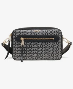 DKNY Laukut Ja Kassit*olkalaukku R42EYE22 XLB XLB Black logo / black