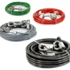 Dog TIE-OUT Koirat*Cable kiinnitysvaijeri > 113 kg / 9 m harmaa