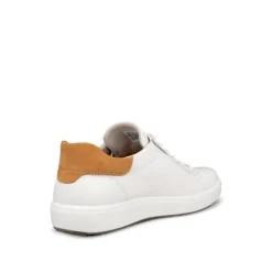 Ecco Tennarit Ja Sneakerit|Kävelykengät*tennarit Soft 7 M Easy Slip Lace 50104 White / lion