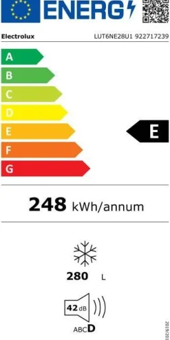 Electrolux Jääkaapit Ja Pakastimet*pakastin LUT6NE28U1 teräs