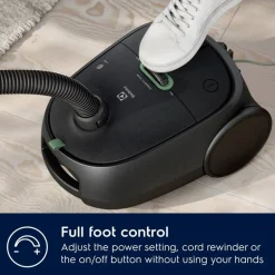 Electrolux Silitys Ja Siivous*pölynimuri Clean 600 Green Bagged EB61C2GRN harmaa