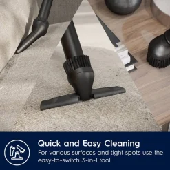 Electrolux Silitys Ja Siivous*pölynimuri Clean 600 Green Bagged EB61C2GRN harmaa