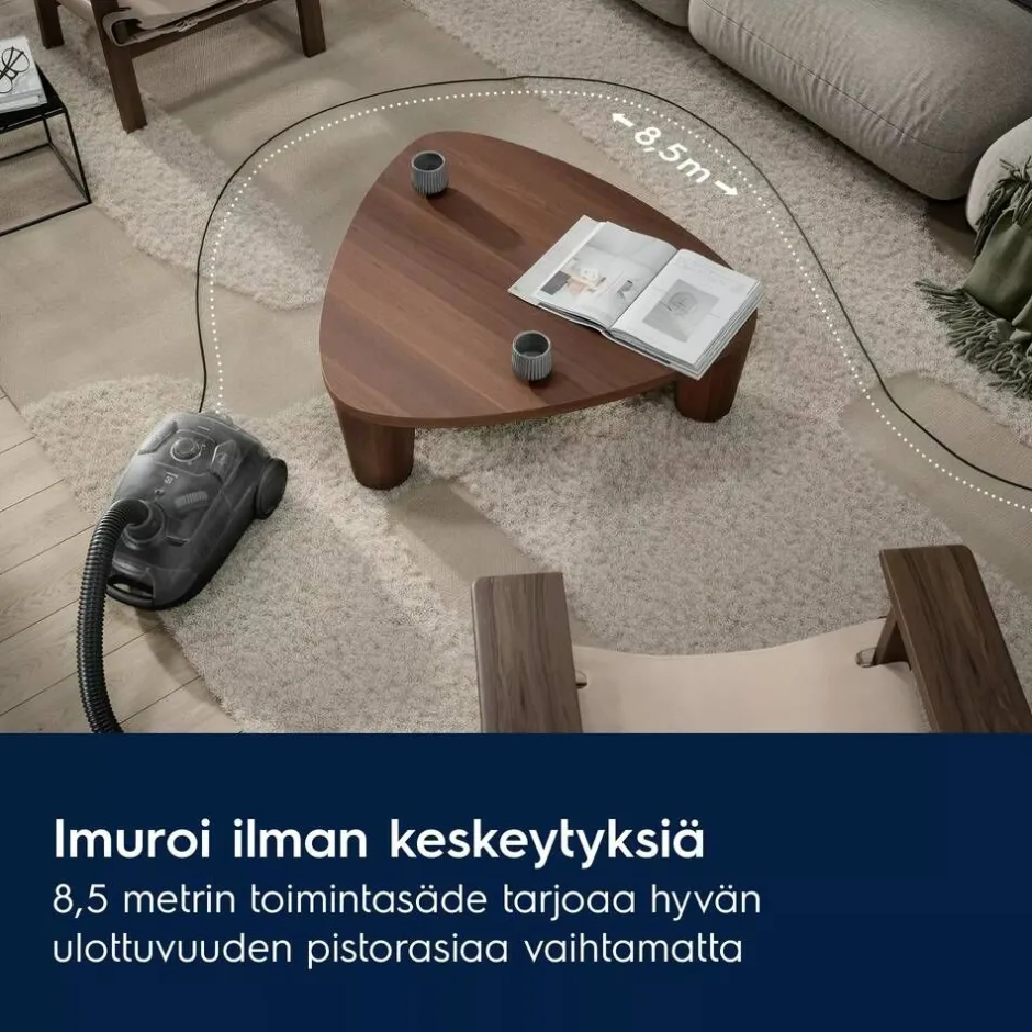 Electrolux Silitys Ja Siivous*pölynimuri EB51C1OG vaalea sinivihreä