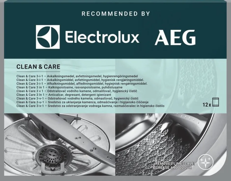 Electrolux Kodinkonetarvikkeet|Astianpesu*rasvan- ja kalkinpoistaja Clean and Care 3 in 1