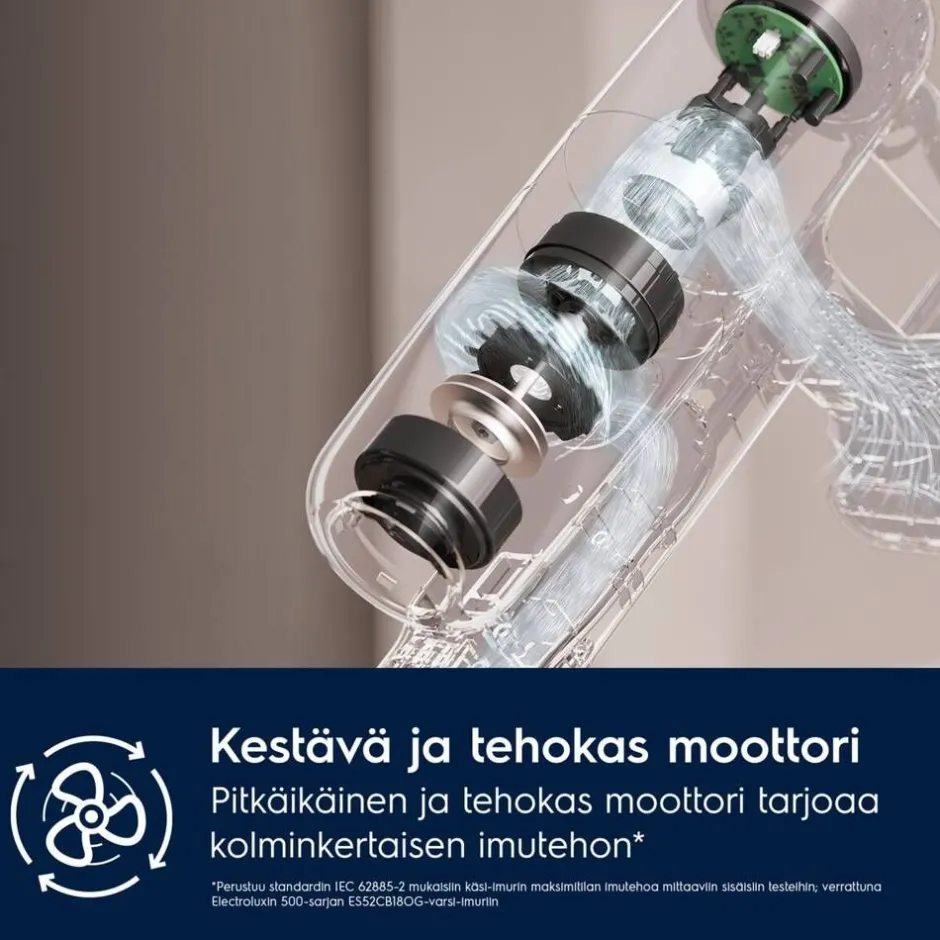 Electrolux Silitys Ja Siivous*varsi-imuri Animal 700 EP71AB14UG harmaa