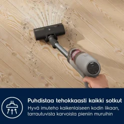 Electrolux Silitys Ja Siivous*varsi-imuri Animal 700 EP71AB14UG harmaa