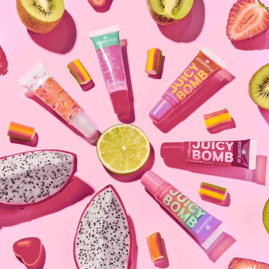 Essence Meikit*huulikiilto JUICY BOMB PARTY shiny lipgloss 03