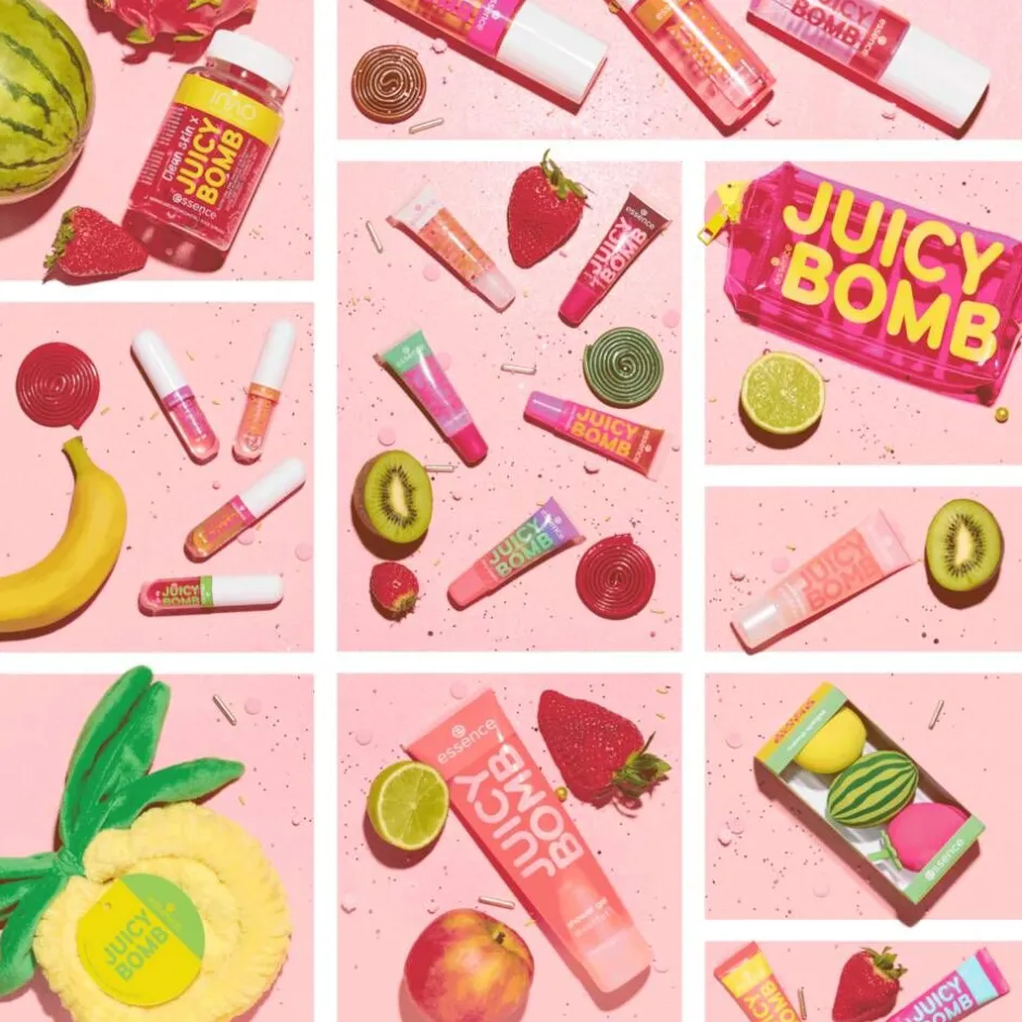 Essence Meikit*huulikiilto JUICY BOMB PARTY shiny lipgloss 03