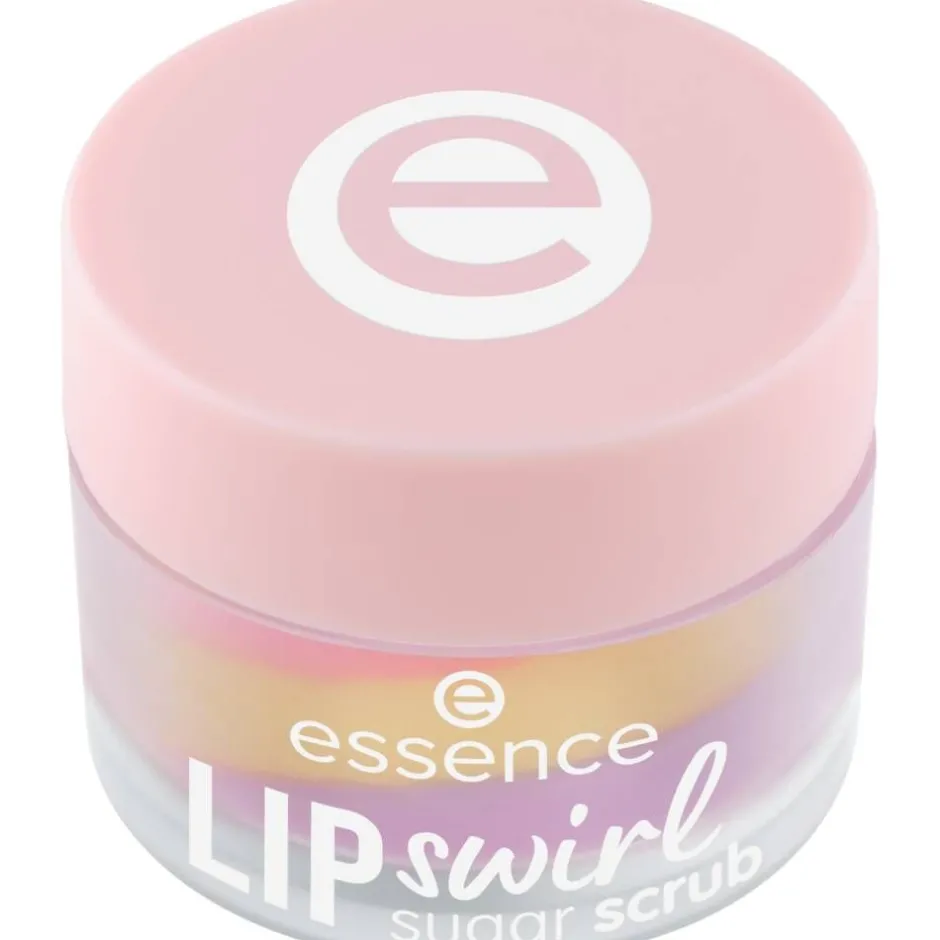 Essence Ihonhoito*huulinaamio Lip Swirl Sugar scrub 01