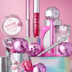 Essence Meikit*huulipuna MY HEART BEATS DISCO glitter switch 01