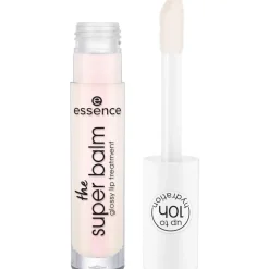 Essence Meikit*huulivoide The Super Balm Glossy Lip Treatment 01