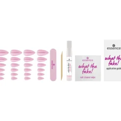 Essence Kynsilakat Ja -Tarvikkeet|Meikit*tekokynnet What The Fake! Press-On nails manicure set