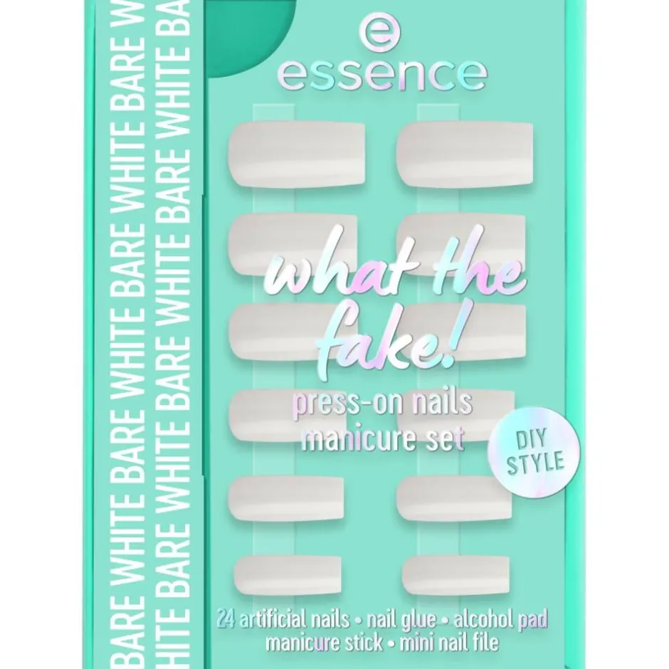 Essence Kynsilakat Ja -Tarvikkeet|Meikit*tekokynnet What The Fake! Press-On nails manicure se